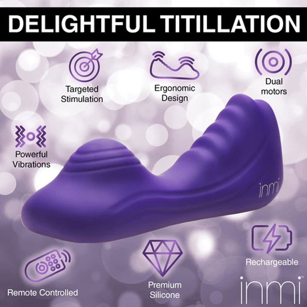 Vibrating Silicone Grinder - Purple