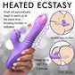 Pro-Thrust Max 14x Thrusting and Pulsing Silicone  Rabbit - Purple