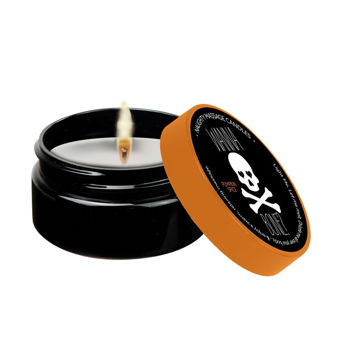 Naughty Massage Candle - Wanna Bone - Pumpkin  Spice