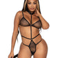 2 Pc Sex Kitten - One Size - Black