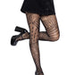 Doll Net Tights - One Size - Black