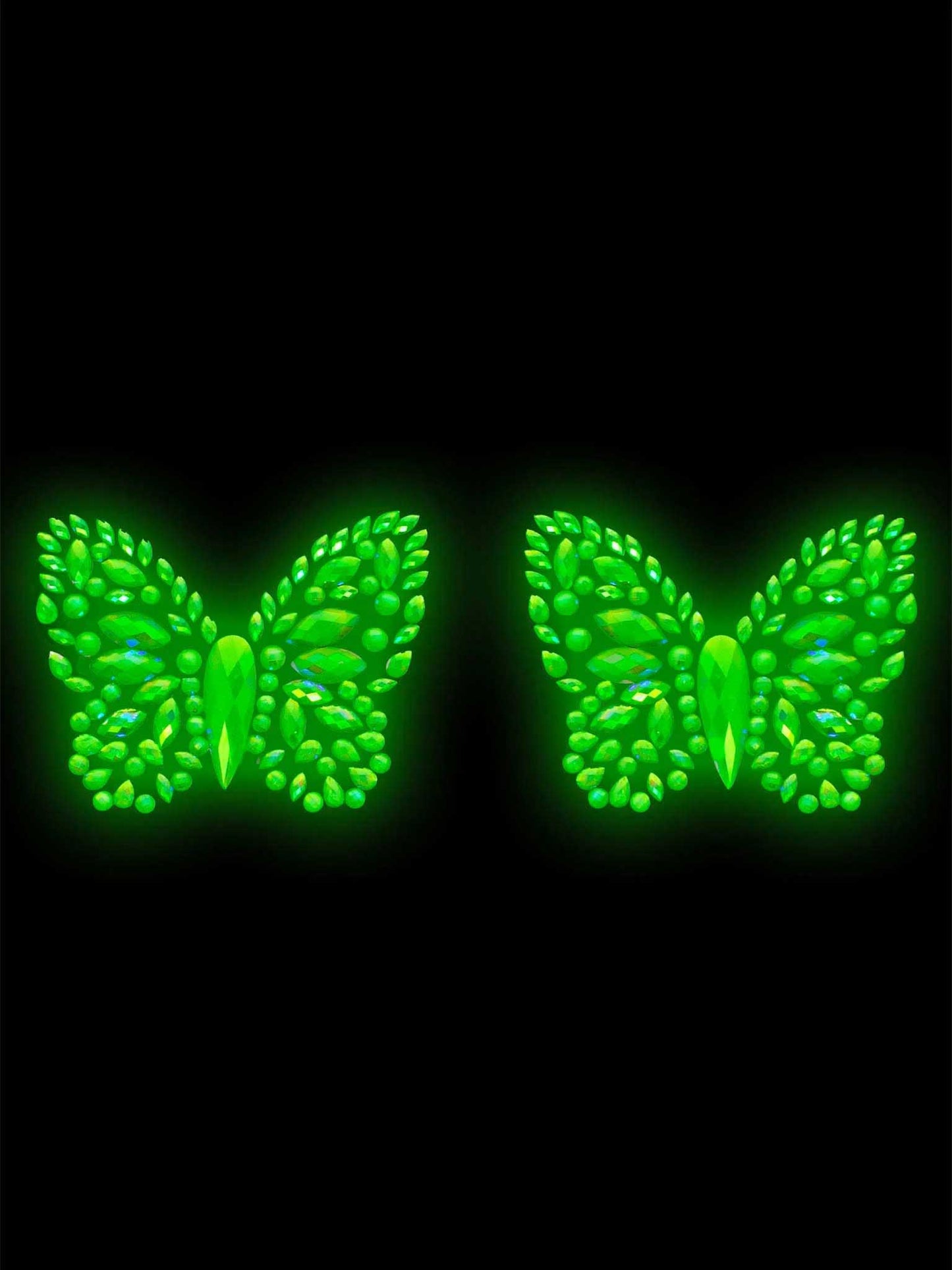 Chrysalis Sticker Nipple Pasties - Glow in the  Dark