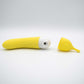 Banana Cream Air Pulse and G-Spot Vibrator -  Yellow