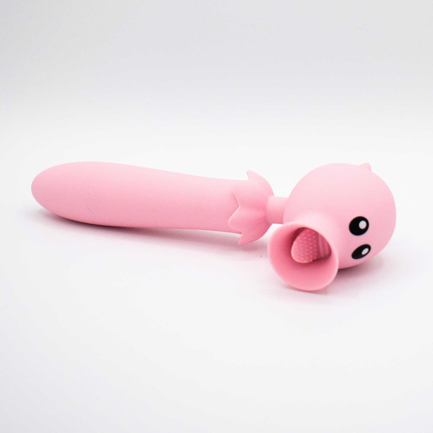 Lick n' Stick Clit Flicker and G-Spot Vibrator -  Pink