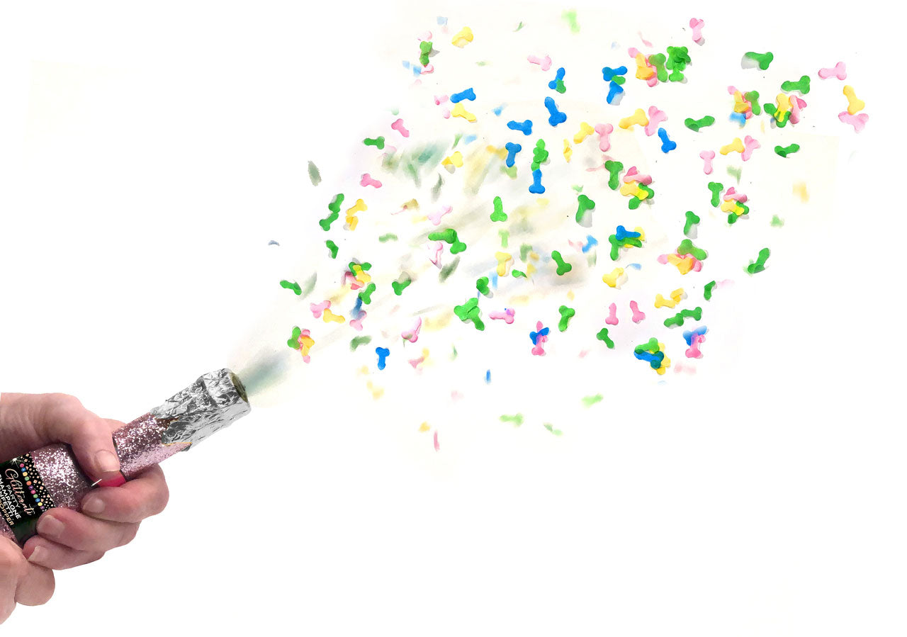 Glitterati Champagne Confetti Poppers