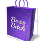 Boss Bitch Gift Bag - Purple