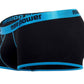 Casanova Uplift Mini Shorts - Large - Black/blue