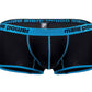 Casanova Uplift Mini Shorts - Large - Black/blue