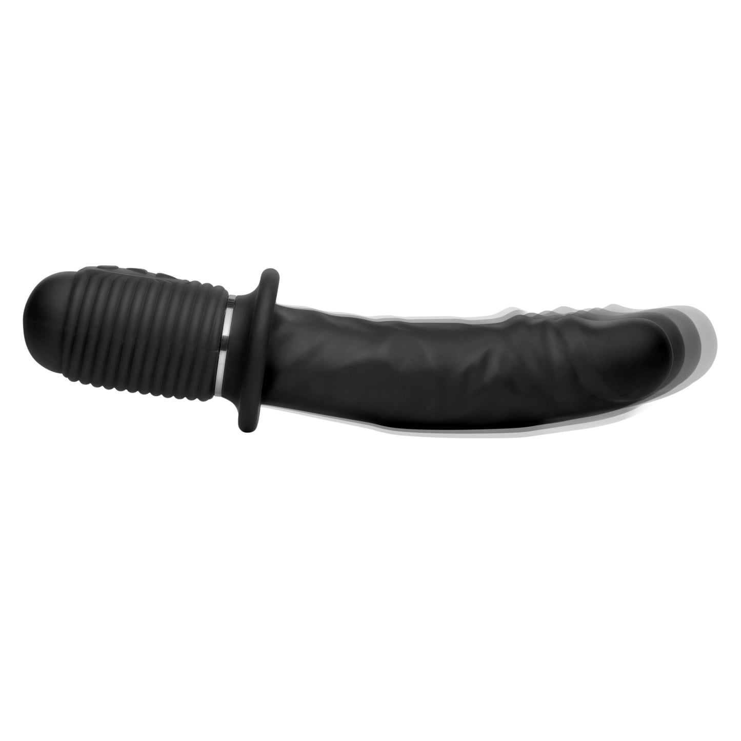 Power Pounder Vibrating and Thrusting Silicone Dildo