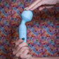 Grace Bendable Vibrating Pleasure Wand - Blue