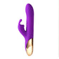 Karlin USB Rechargeable 10-Function Rabbit Vibrator - Purple