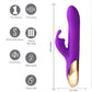 Karlin USB Rechargeable 10-Function Rabbit Vibrator - Purple