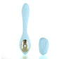 Harmonie Rechargeable Remote Silicone Bendable  Vibrator - Teal