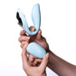 Harmonie Rechargeable Remote Silicone Bendable  Vibrator - Teal