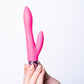 Victoria Crystal Gem Dual Vibrator - Pink