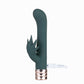 Kusha 420 Series Crystal Gems G-Spot Vibrator -  Green