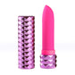 Roxie Crystal Gem Lipstick Bullet Vibrator - Pink