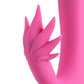 Maui 420 Series - Dual Motor G-Spot Pot Leaf - Rechargeable Vibrator - Pink