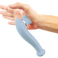 Destiny 15-Function Rechargeable Vibrating -  Suction Wand - Blue