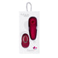 Remi 15-Function Rechargeable Remote Control   Suction Panty Vibe - Red