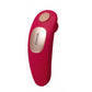 Remi 15-Function Rechargeable Remote Control   Suction Panty Vibe - Red