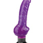 Wall Banger - Vibrating Dildo - Purple