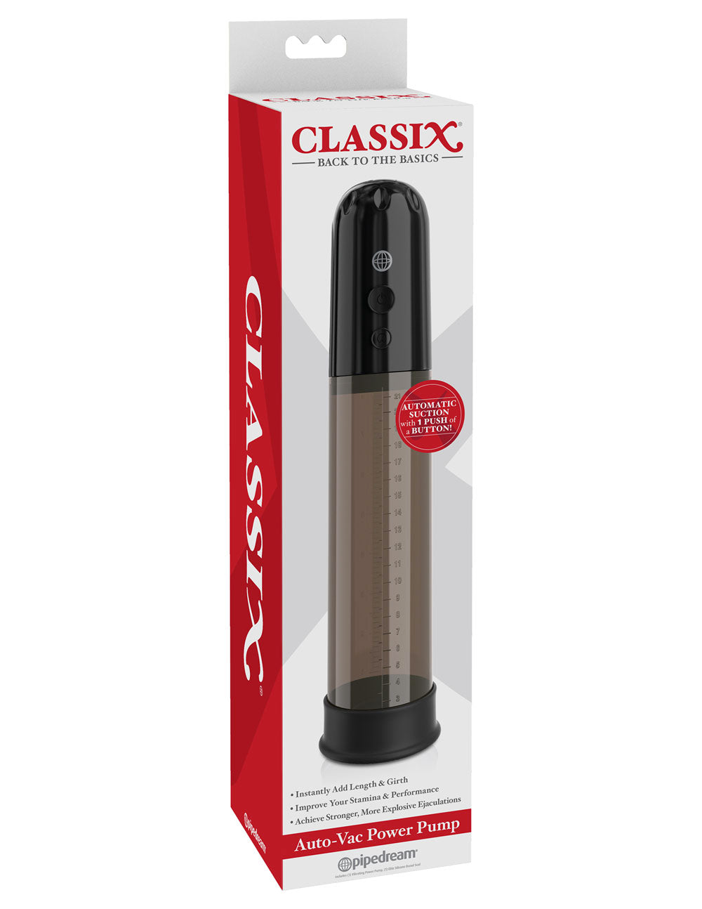 Classix Auto-Vac Power Pump - Black