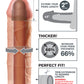 Fantasy X-Tension Mega 2-Inch Extension - Flesh