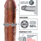 Fantasy X-Tension Mega 2-Inch Extension - Brown