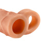 Fantasy X-Tension Perfect 2-Inch Extension With  Ball Strap - Flesh