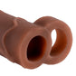 Fantasy X-Tensions Perfect 2-Inch Extension With Ball Strap - Brown