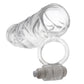 Fantasy X-Tensions Vibrating Super Sleeve - Clear