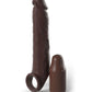 Fantasy X-Tensions Elite 7 Inch Extension With  Strap - Brown