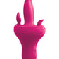 Threesome Holey Trinity Triple Tongue Vibrator -  Pink