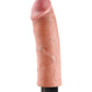 King Cock 8-Inch Vibrating Cock - Light