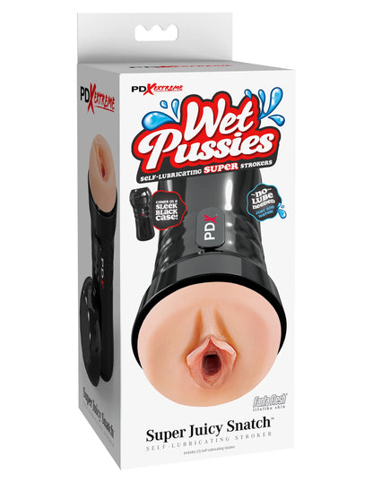 Wet Pussies - Super Juicy Snatch Self-Lubricating  Stroker - Light