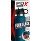 Fuck Flask - Private Pleaser - Blue Bottle - Brown