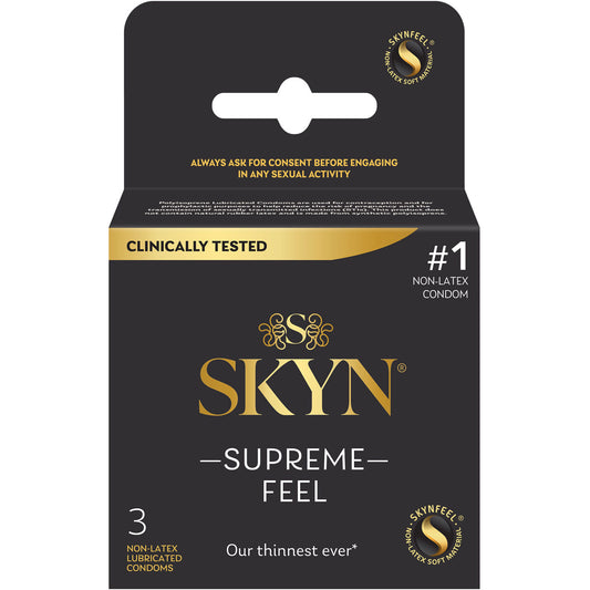 Skyn Supreme Feel 3 Count Condoms