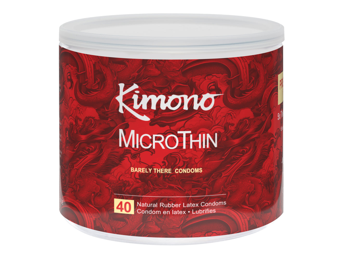 Kimono Bowl Microthin 40 Count Condoms