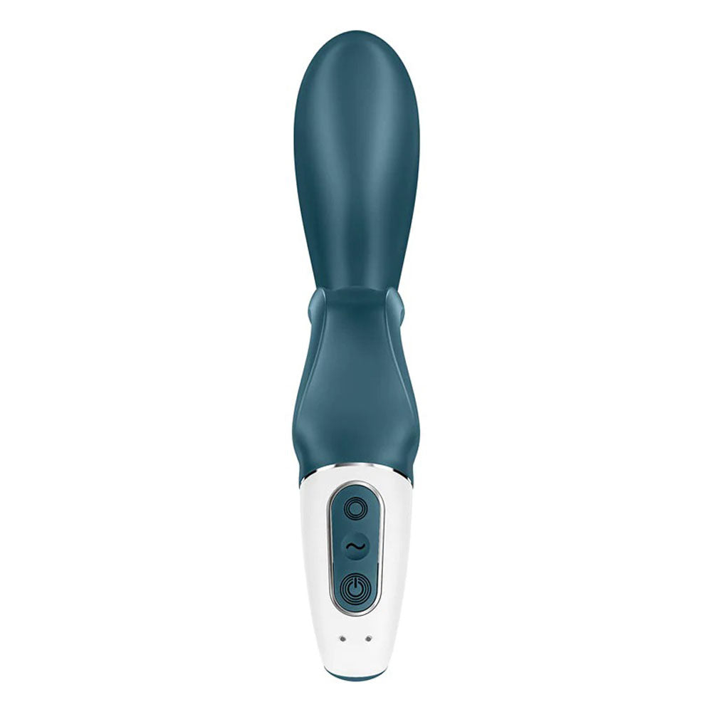 Hug Me - Rabbit Vibrator - Grey/blue