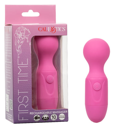 First Time Rechargeable Massager - Pink