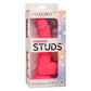 Neon Silicone Studs 6 Inch - Pink