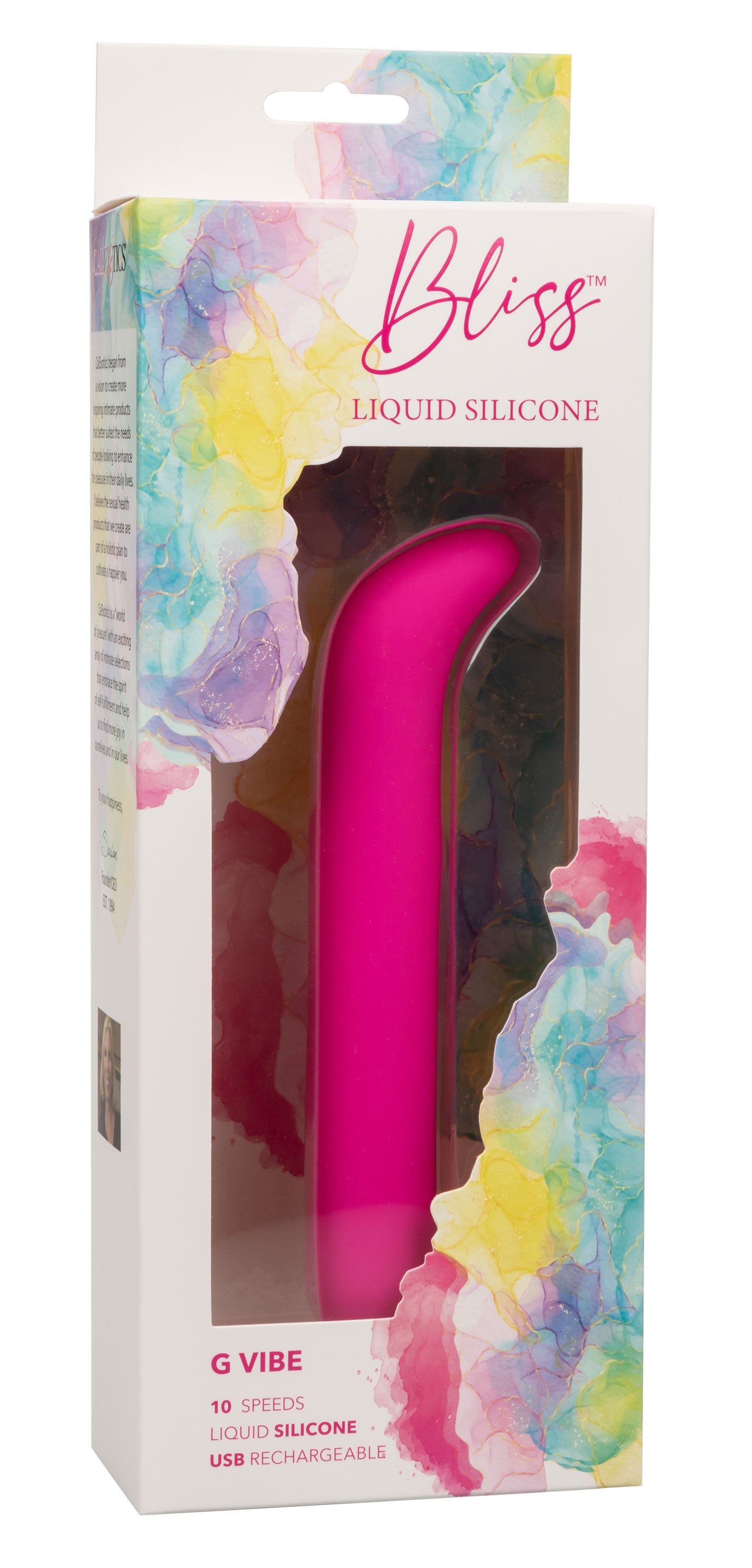 Bliss Liquid Silicone G Vibe - Pink