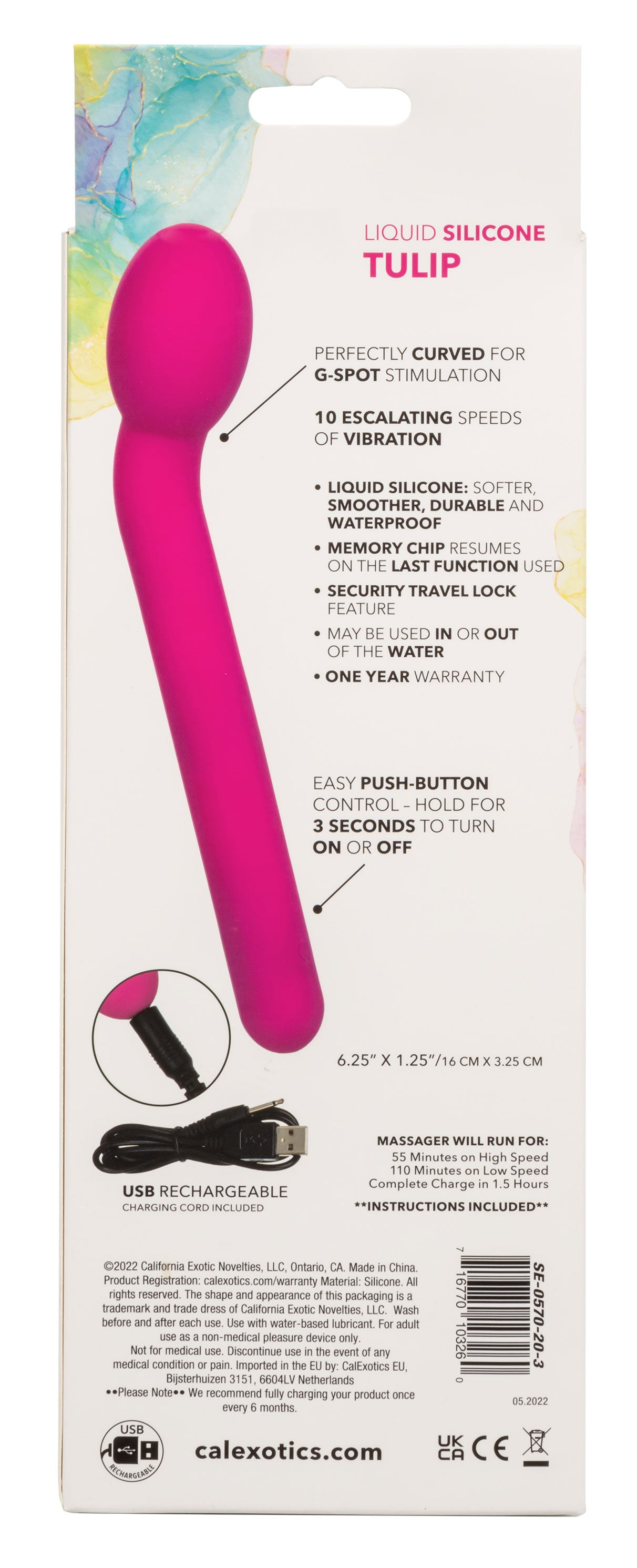 Bliss Liquid Silicone Tulip - Pink