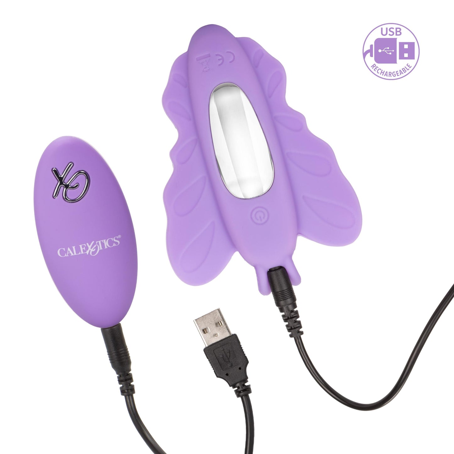 Venus Butterfly Silicone Remote Rocking Penis