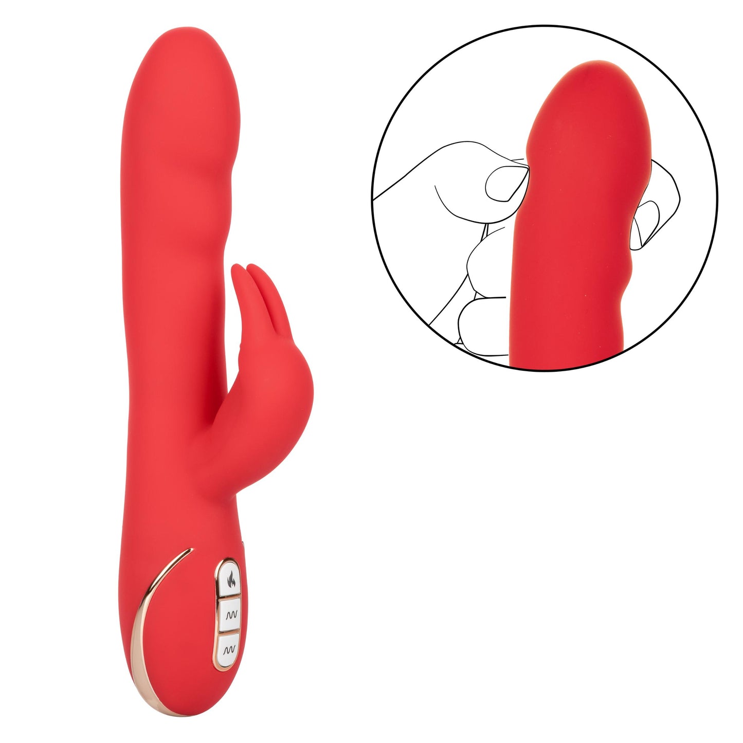 Jack Rabbit Signature Heated Silicone Ultra-Soft®  Rabbit