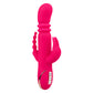 Jack Rabbit Signature Heated Silicone Triple  Fantasy Rabbit - Pink