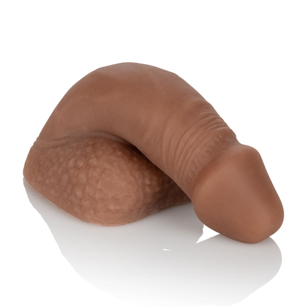 Packer Gear 5 Inch Silicone Packing Penis - Brown