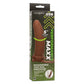 Performance Maxx Rechargeable Thick Dual  Penetrator - Brown