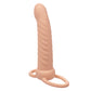 Performance Maxx Rechargeable Ribbed Dual Penetrator - Ivory